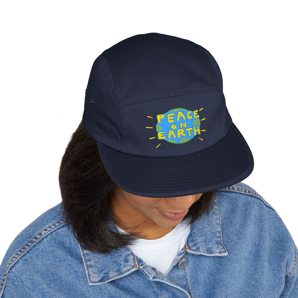 Peace on Earth 5 Panel Hat