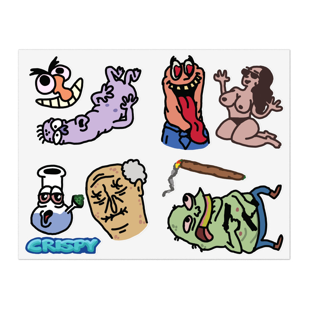 Vol. 1 Sticker Sheet (10 Piece)