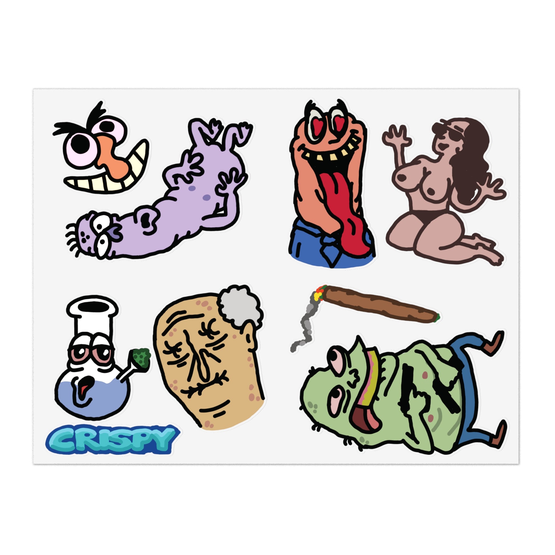 Vol. 1 Sticker Sheet (1 Piece)
