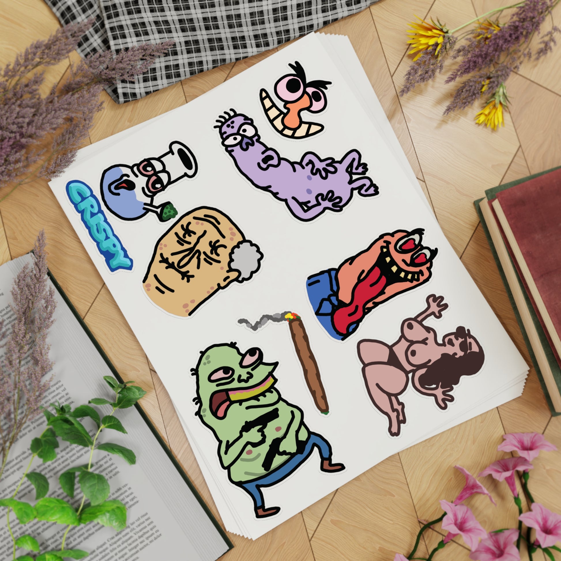 Vol. 1 Sticker Sheet (10 Piece)