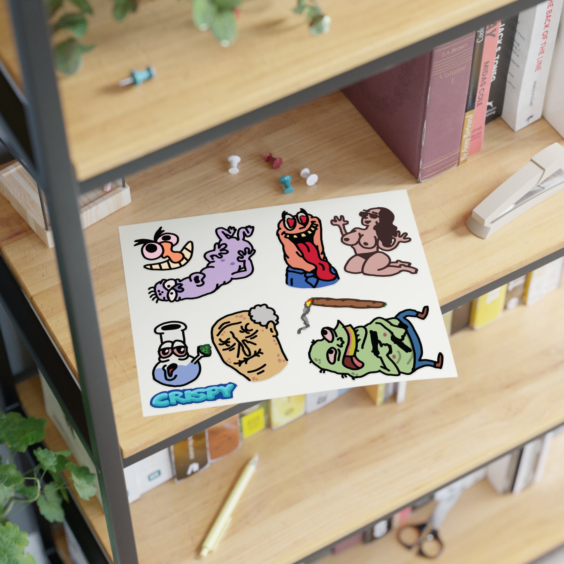 Vol. 1 Sticker Sheet (1 Piece)